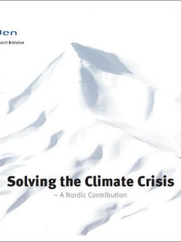 Solving the Climate Crisis – A Nordic Contribution