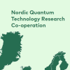 Forside af rapporten Nordic Quantum Technology Research Co-operation i grønne farver.