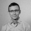 Svartvitt porträtt